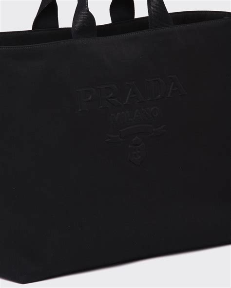 drill tote bag prada|Black Drill Tote Bag .